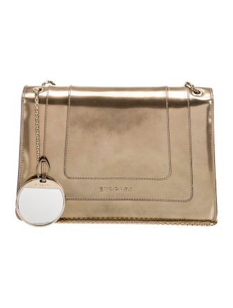 Bvlgari Patent Leather Shoulder Bag