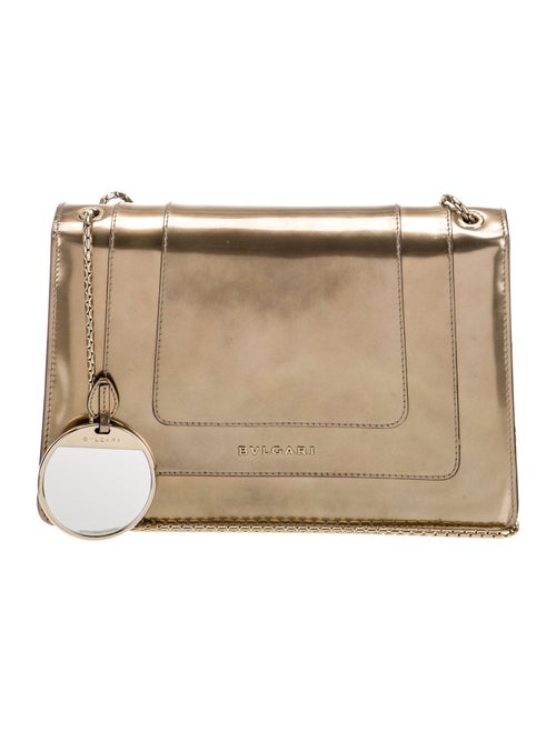 Bvlgari Patent Leather Shoulder Bag