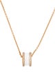 Bvlgari 18K Diamond & Ceramic B.zero1 Necklace
