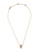 Bvlgari 18K Diamond B.zero1 Pendant Necklace