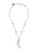 Bvlgari 18K Ceramic & Diamond B.zero1 Lavalier Necklace