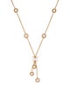 Bvlgari 18K Ceramic & Diamond B.zero1 Lavalier Necklace