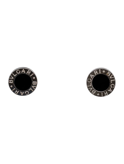 Bvlgari 18K Onyx Bvlgari Bvlgari Stud Earrings