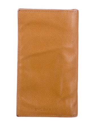 Bvlgari Leather Bifold Wallet