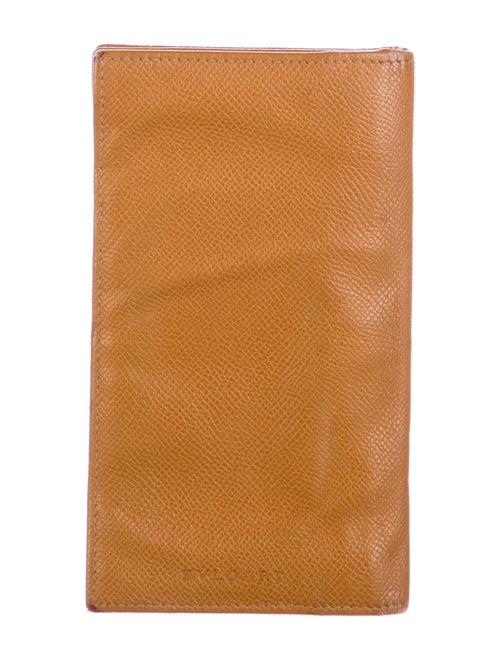 Bvlgari Leather Bifold Wallet