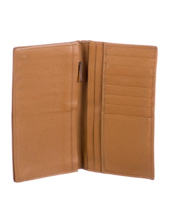 Bvlgari Leather Bifold Wallet