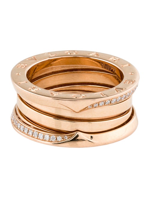 Bvlgari 18K Diamond B.zero1 Ring