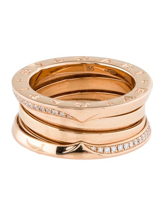 Bvlgari 18K Diamond B.zero1 Ring