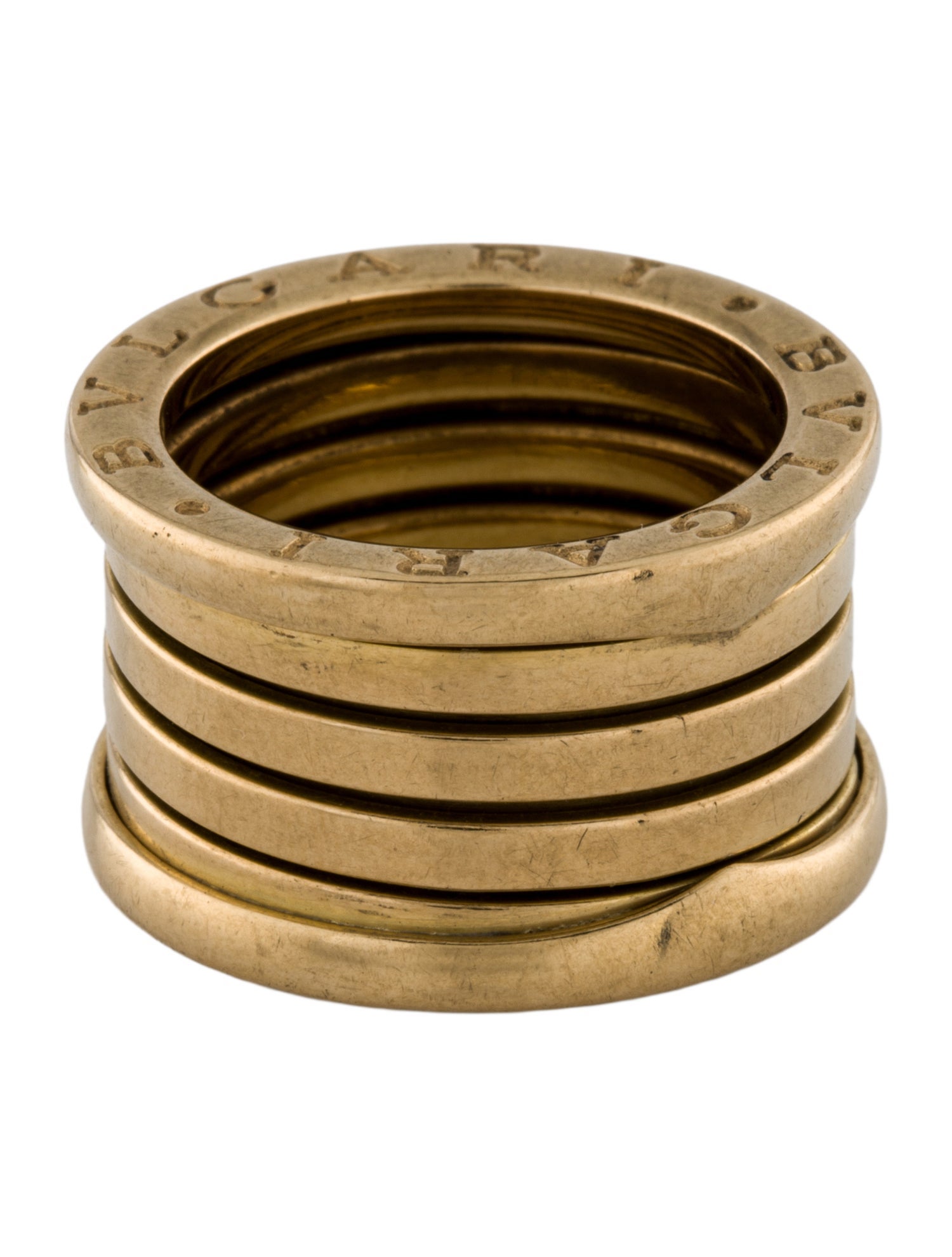 Bvlgari 18K B.zero1 Five Band Ring