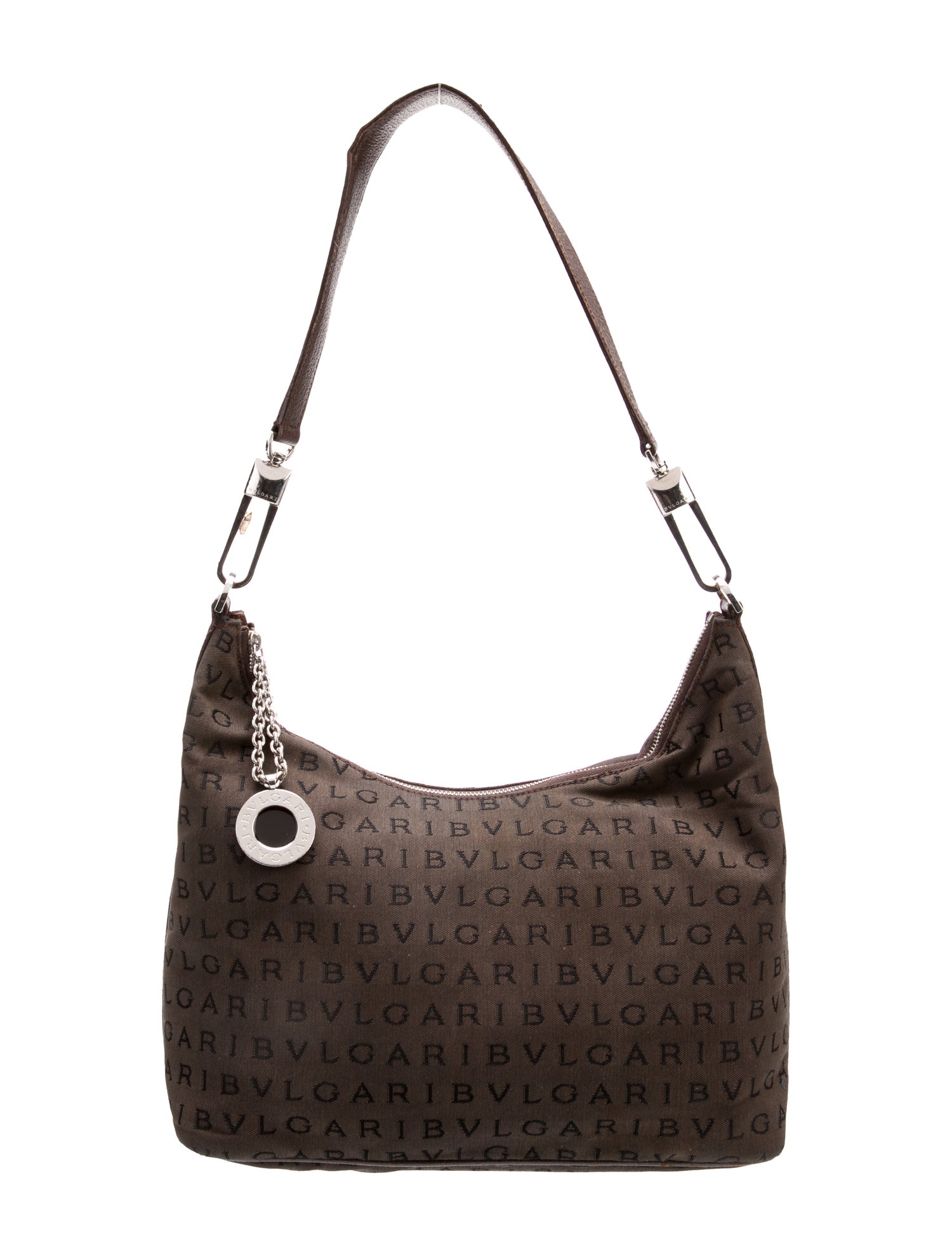 Bvlgari Canvas Shoulder Bag