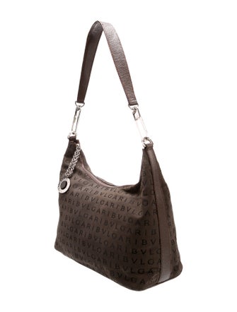 Bvlgari Canvas Shoulder Bag