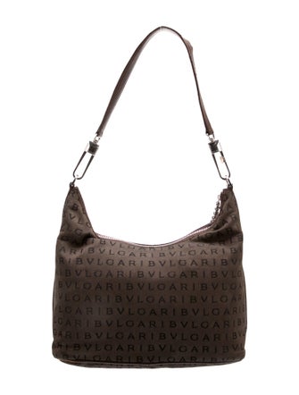 Bvlgari Canvas Shoulder Bag
