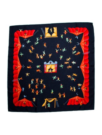 Bvlgari Silk Printed Scarf