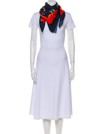 Bvlgari Silk Printed Scarf