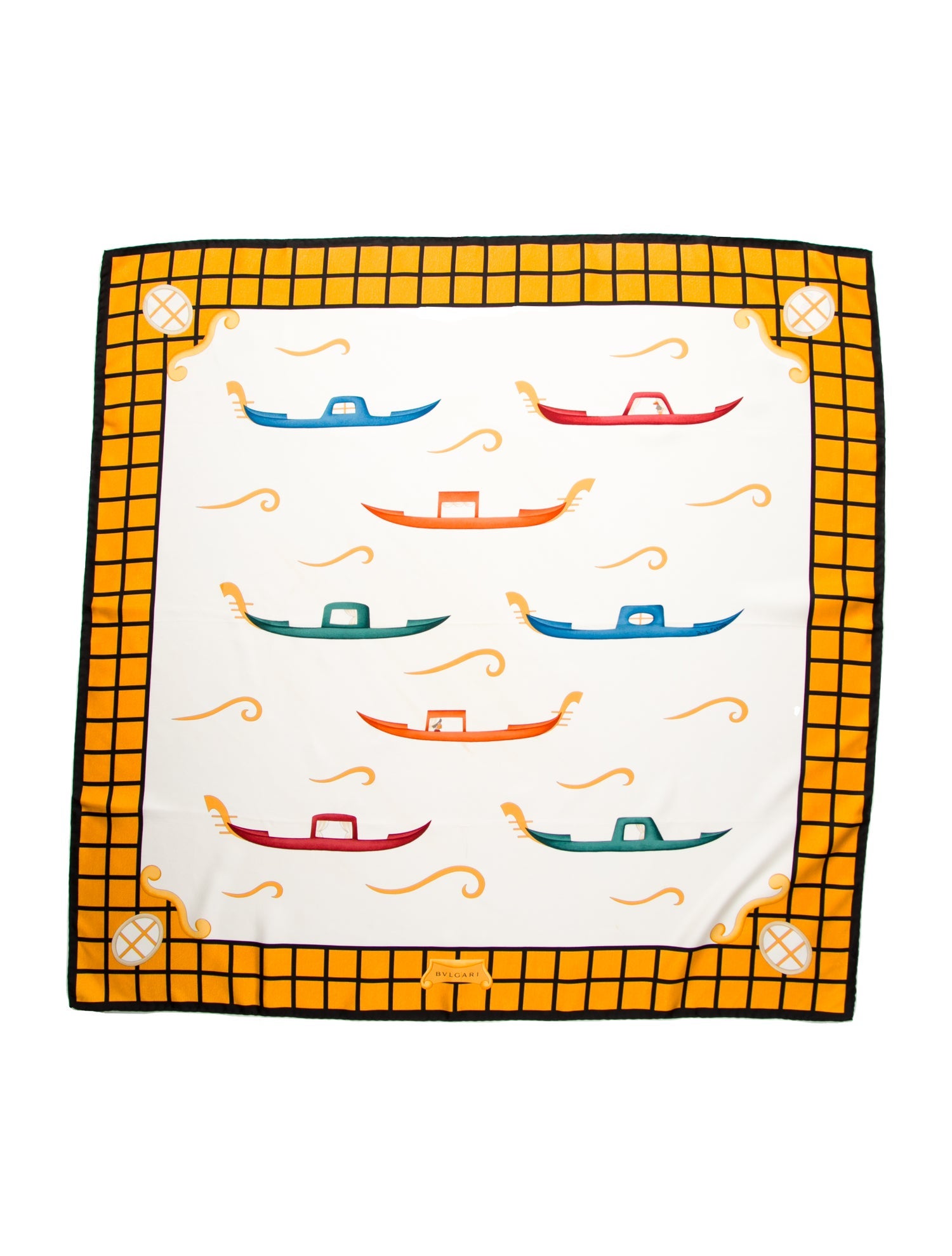 Bvlgari Silk Printed Scarf