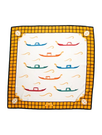 Bvlgari Silk Printed Scarf