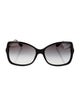 Bvlgari Square Gradient Sunglasses