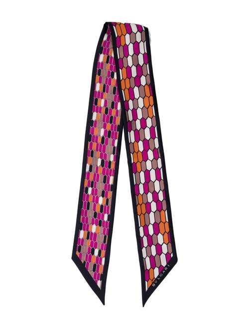 Bvlgari Silk Printed Scarf