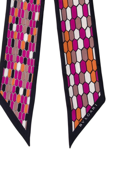 Bvlgari Silk Printed Scarf