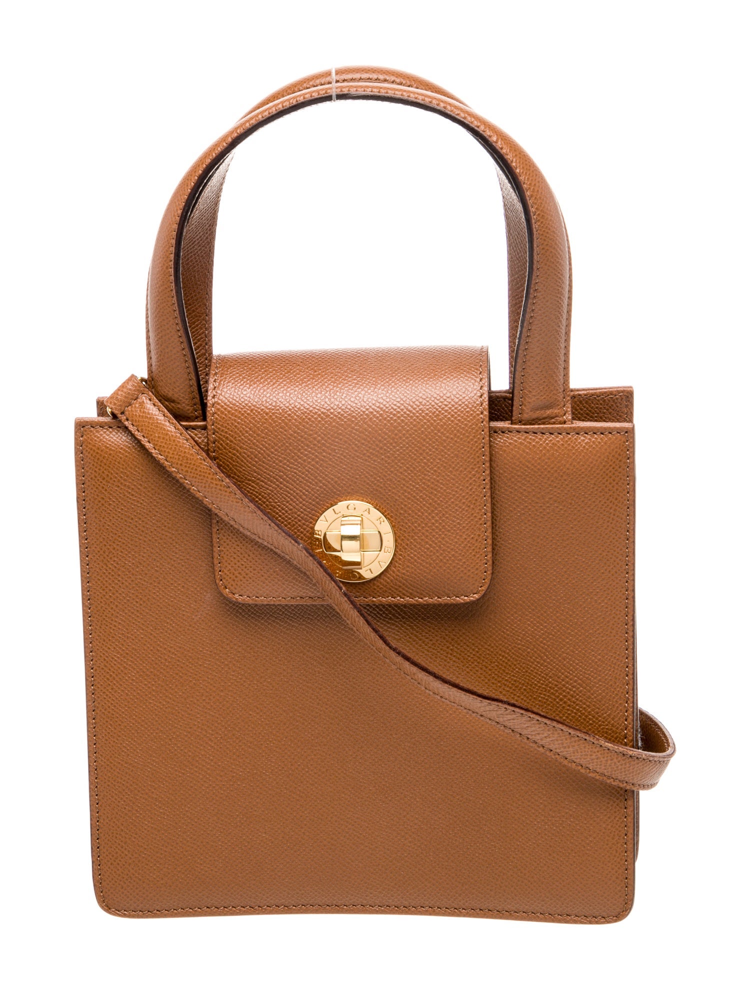 Bvlgari Leather Shoulder Bag