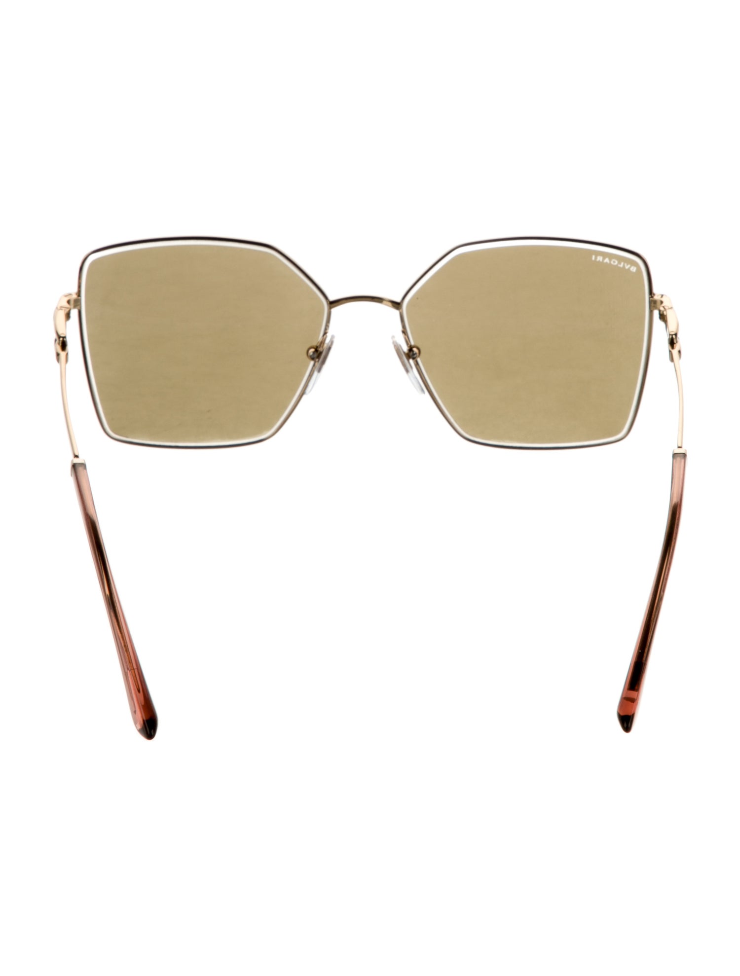 Bvlgari Mirrored Wayfarer Sunglasses w/ Tags