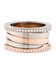 Bvlgari 18K Diamond B.zero1 Labyrinth Ring