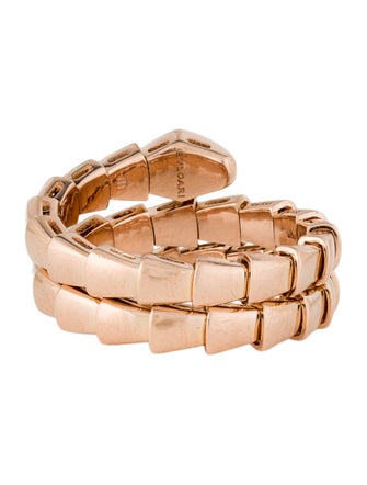 Bvlgari 18K Diamond Serpenti Viper Ring