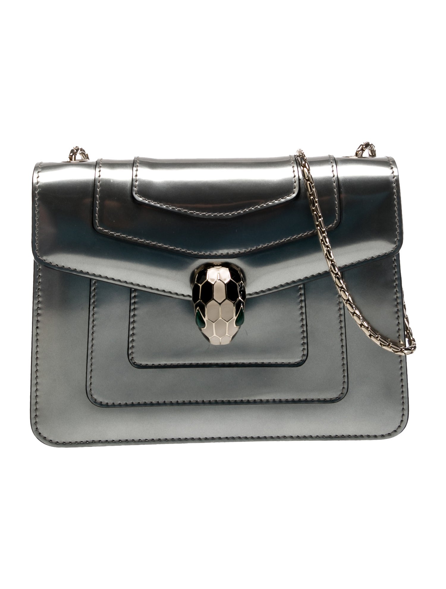 Bvlgari Patent Leather Serpenti Forever Mini