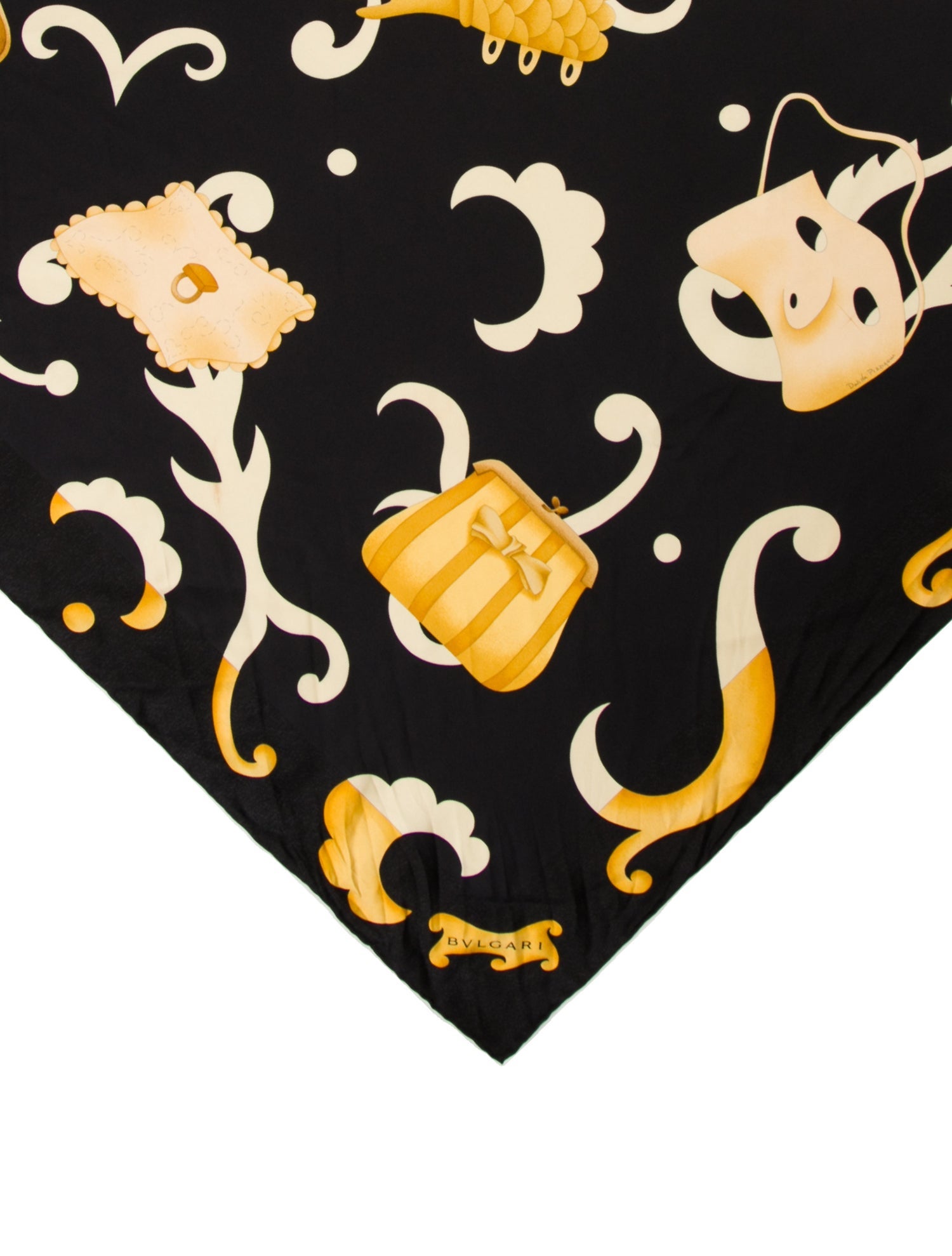 Bvlgari Silk Printed Scarf