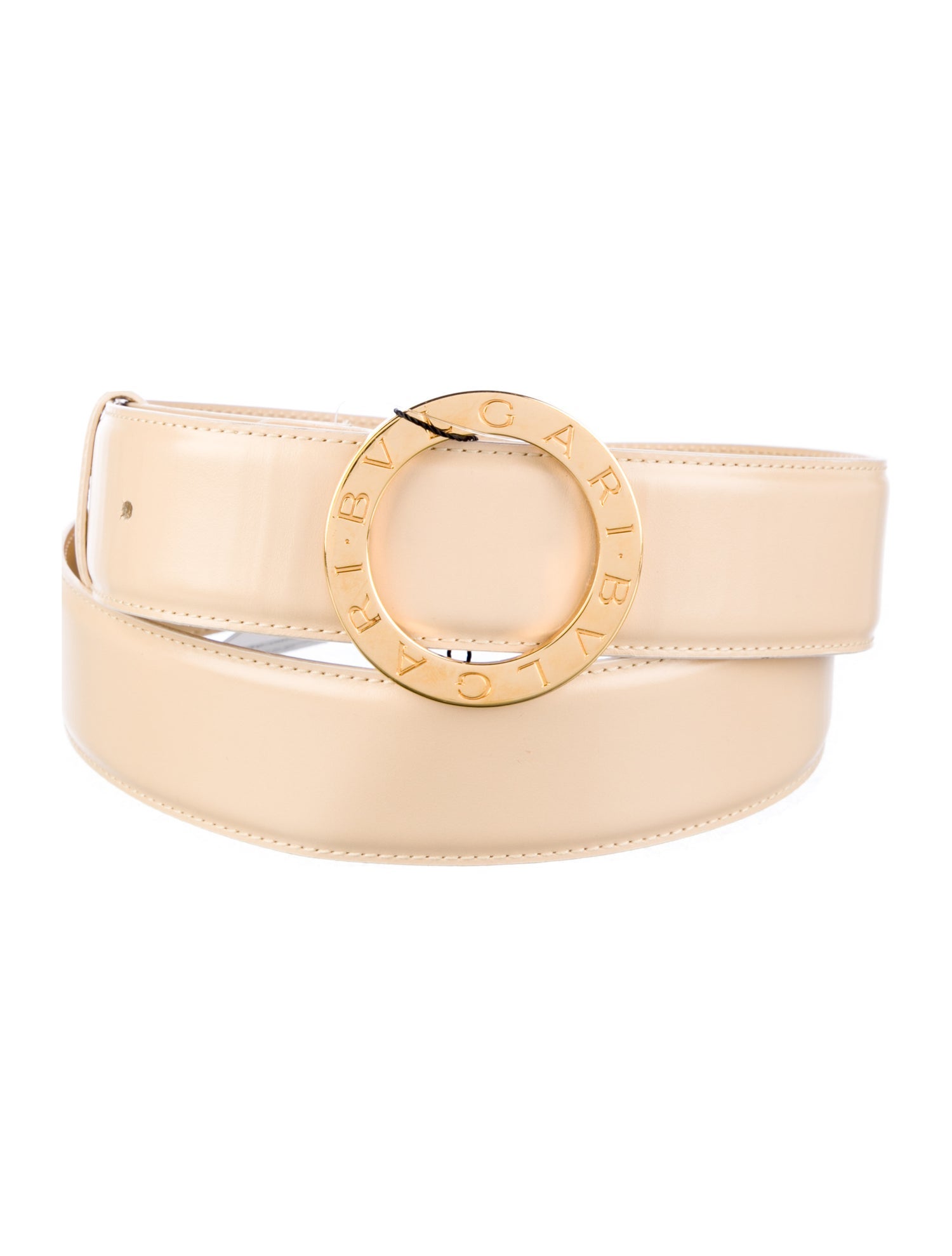 Bvlgari Wide Leather Belt