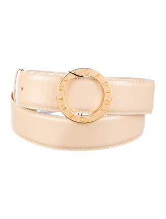 Bvlgari Wide Leather Belt