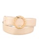 Bvlgari Wide Leather Belt