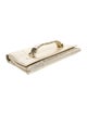 Bvlgari Embossed Leather Clutch