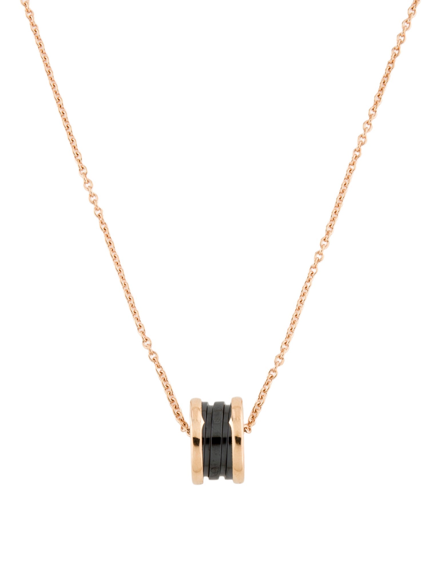 Bvlgari Ceramic B.zero1 Pendant Necklace