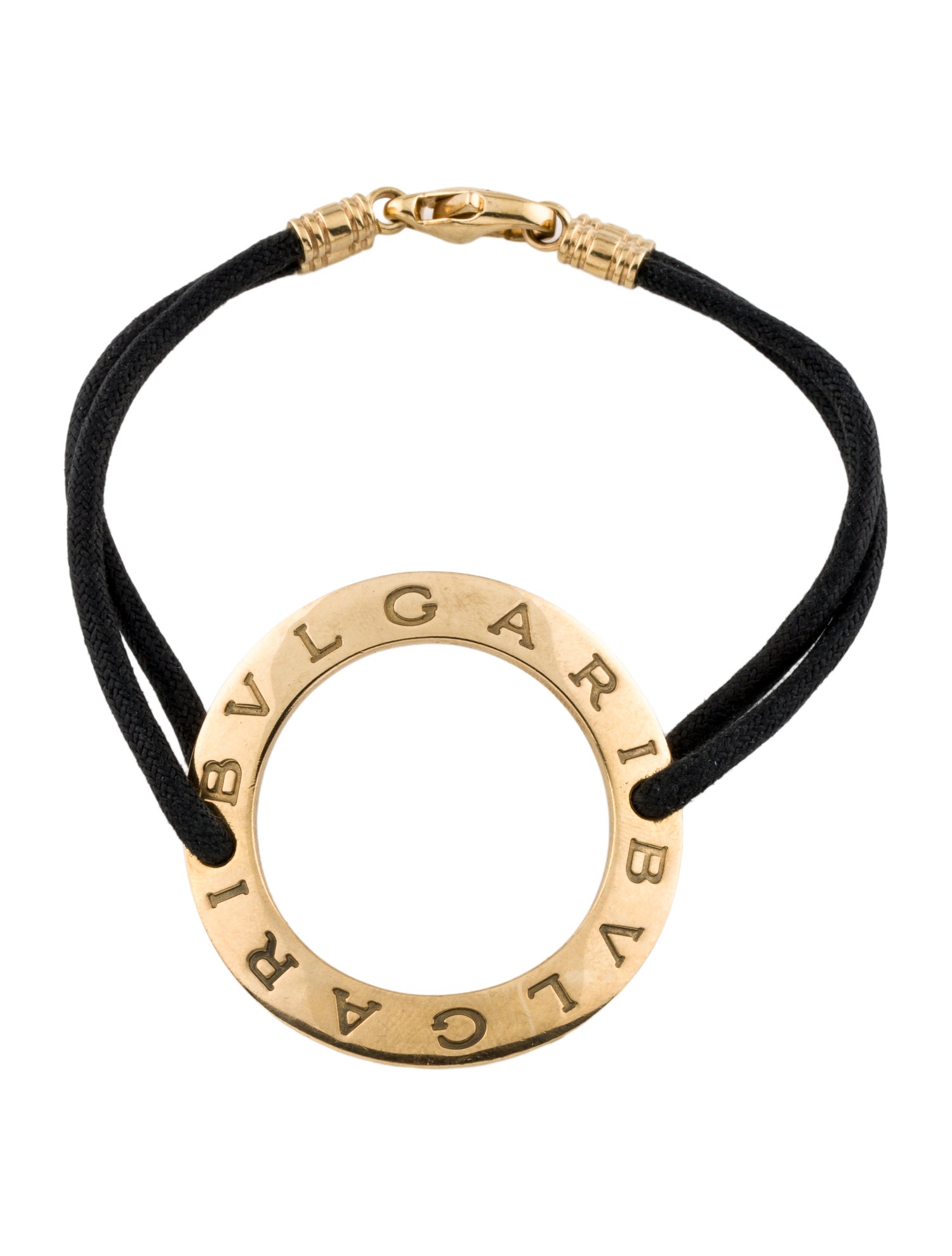 Bvlgari 18K Circle Station Bracelet