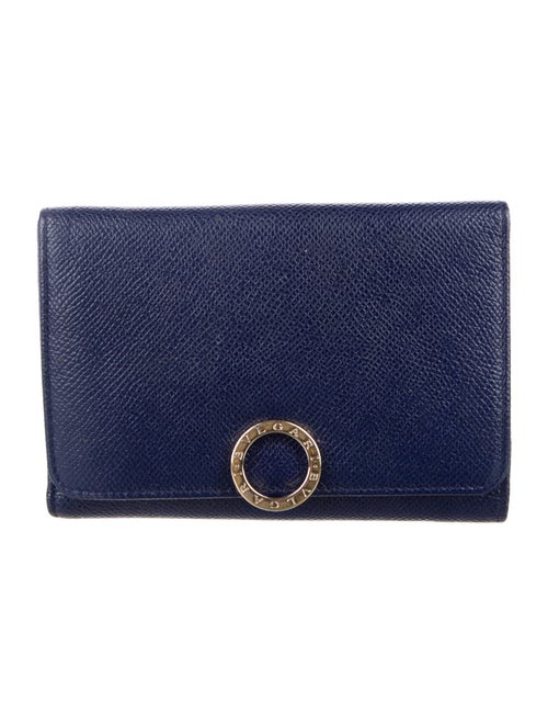 Bvlgari Leather Compact Wallet