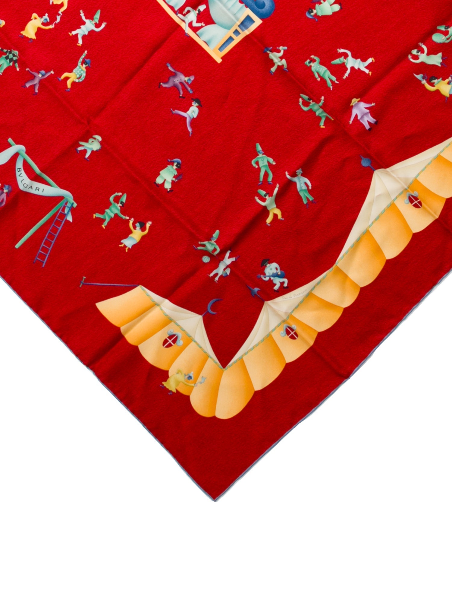 Bvlgari Silk Printed Scarf