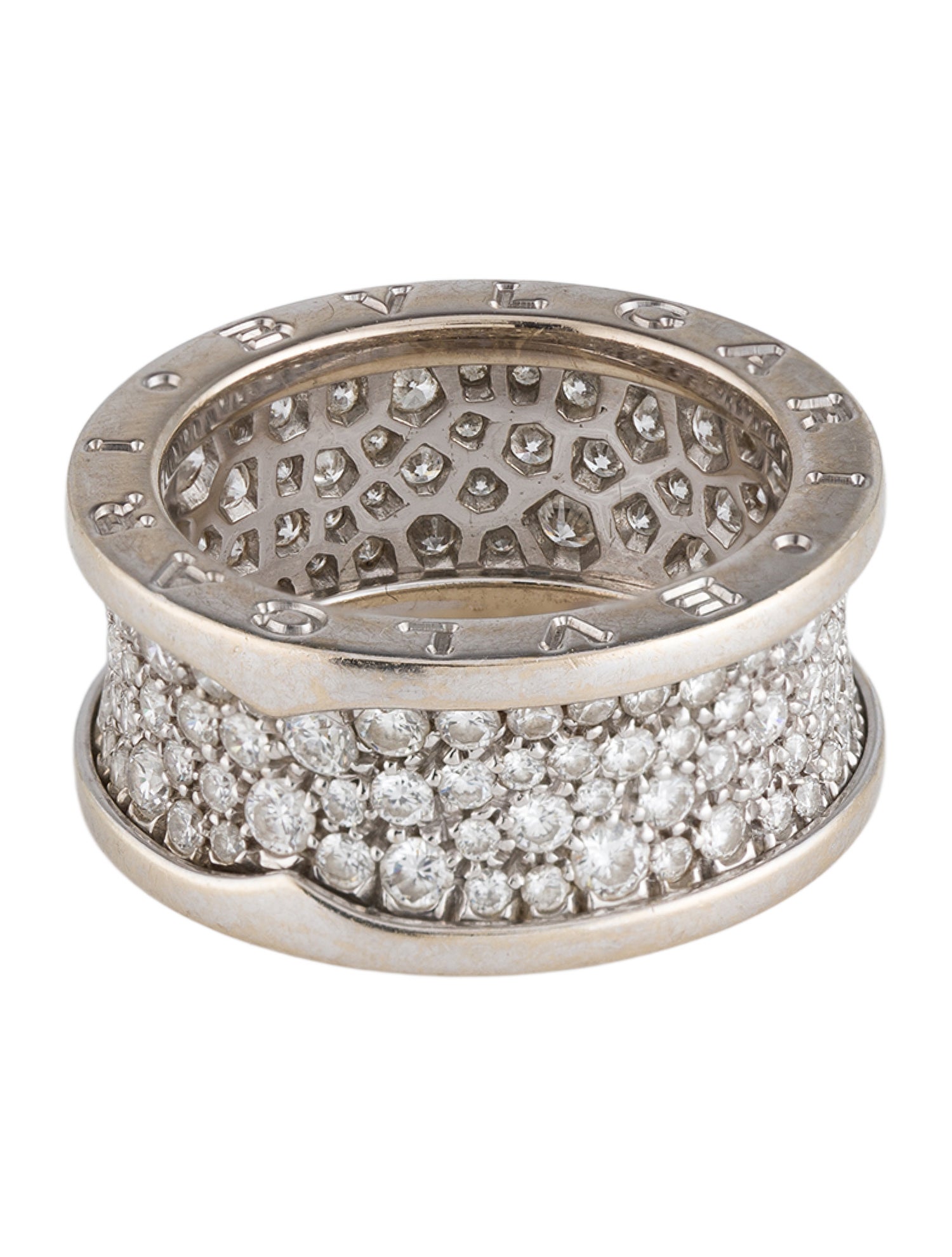 Bvlgari Pavé Diamond B.zero1 Ring