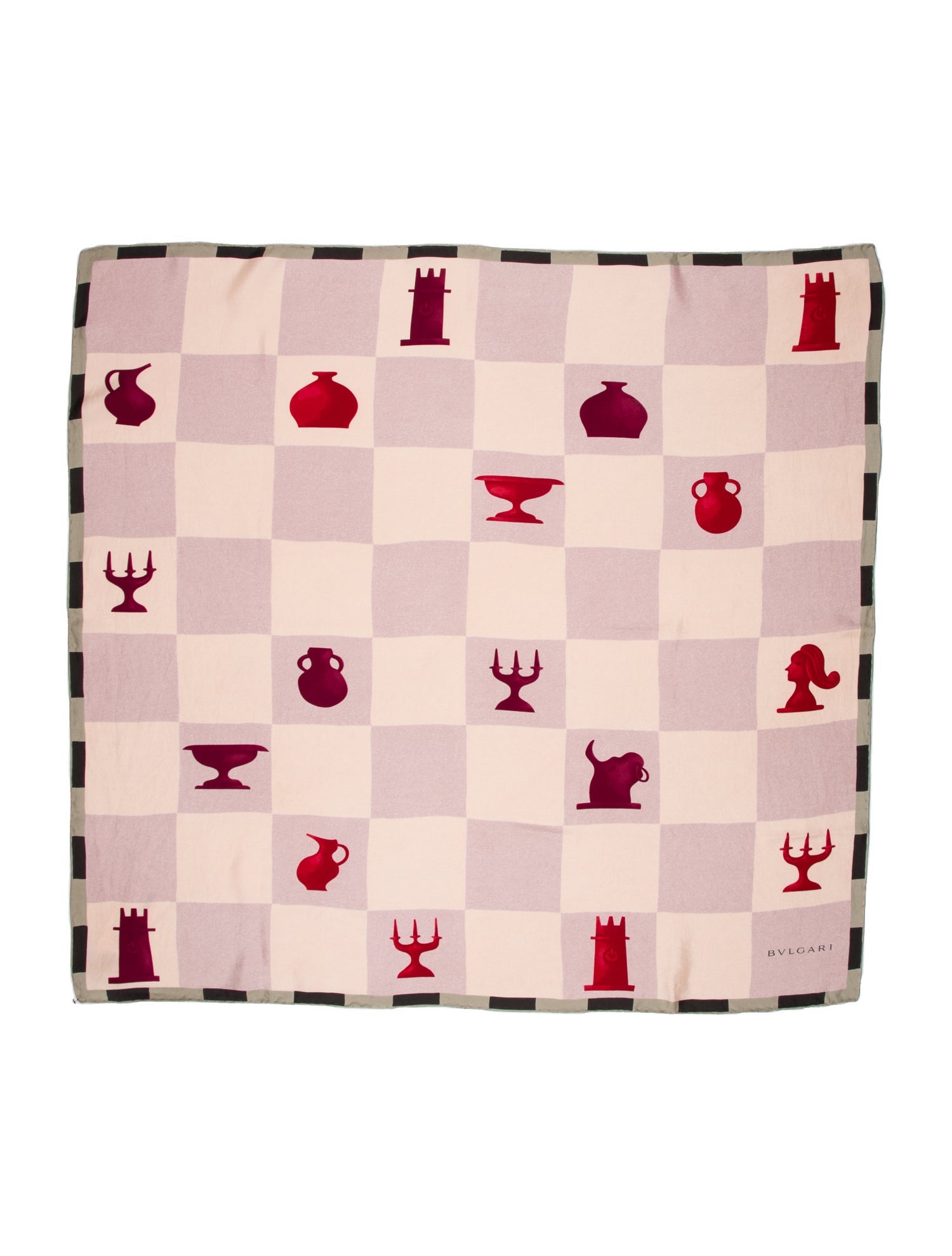 Bvlgari Silk Printed Scarf