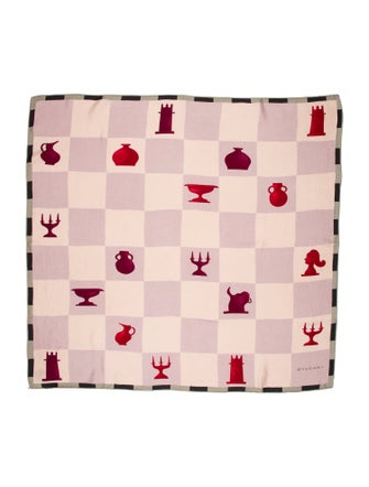 Bvlgari Silk Printed Scarf