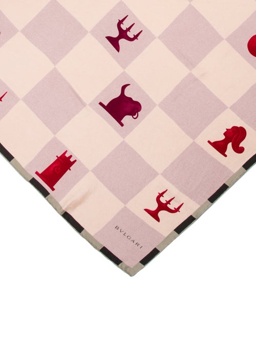 Bvlgari Silk Printed Scarf