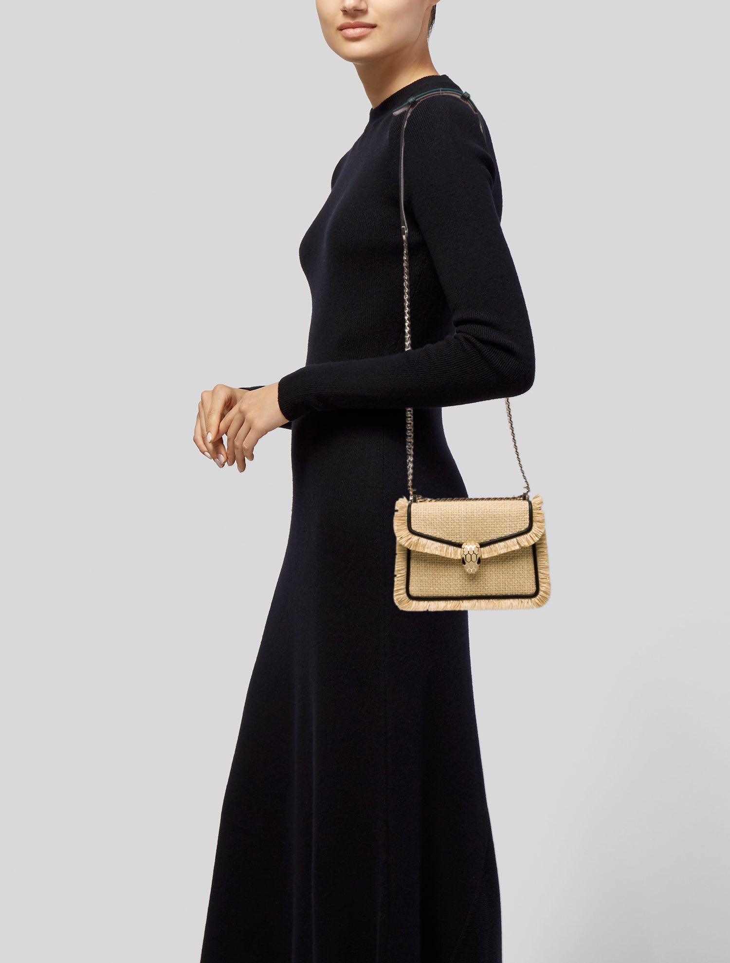 Bvlgari Raffia Serpenti Forever