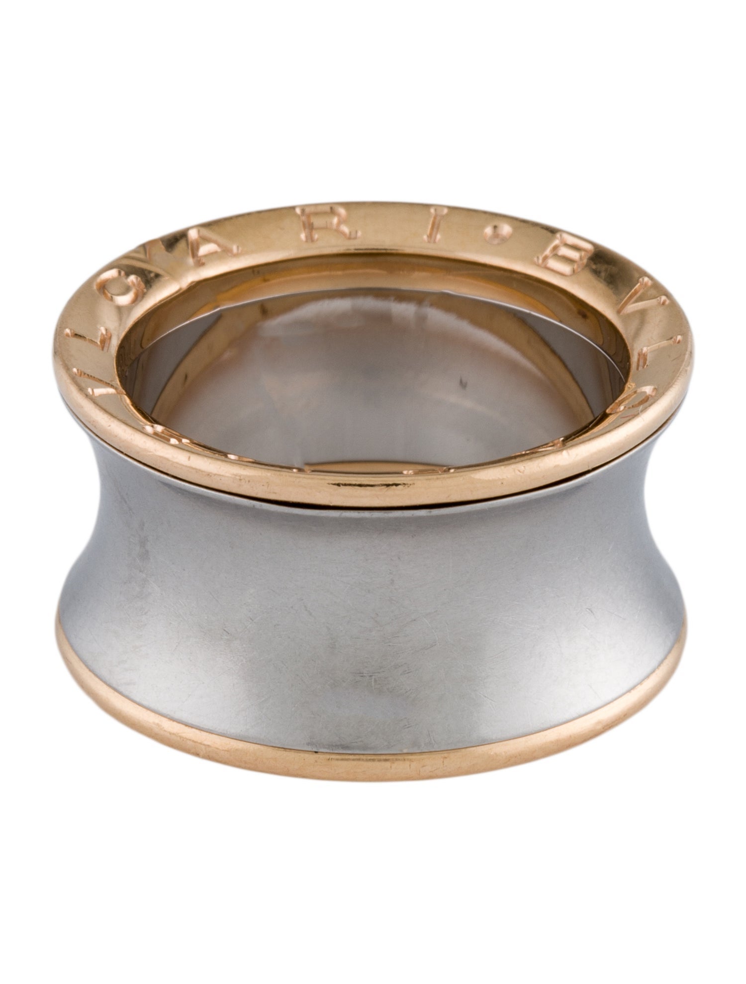 Bvlgari Two-Tone B.zero1 Anish Kapoor Band Ring