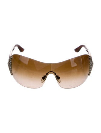Bvlgari Shield Gradient Sunglasses