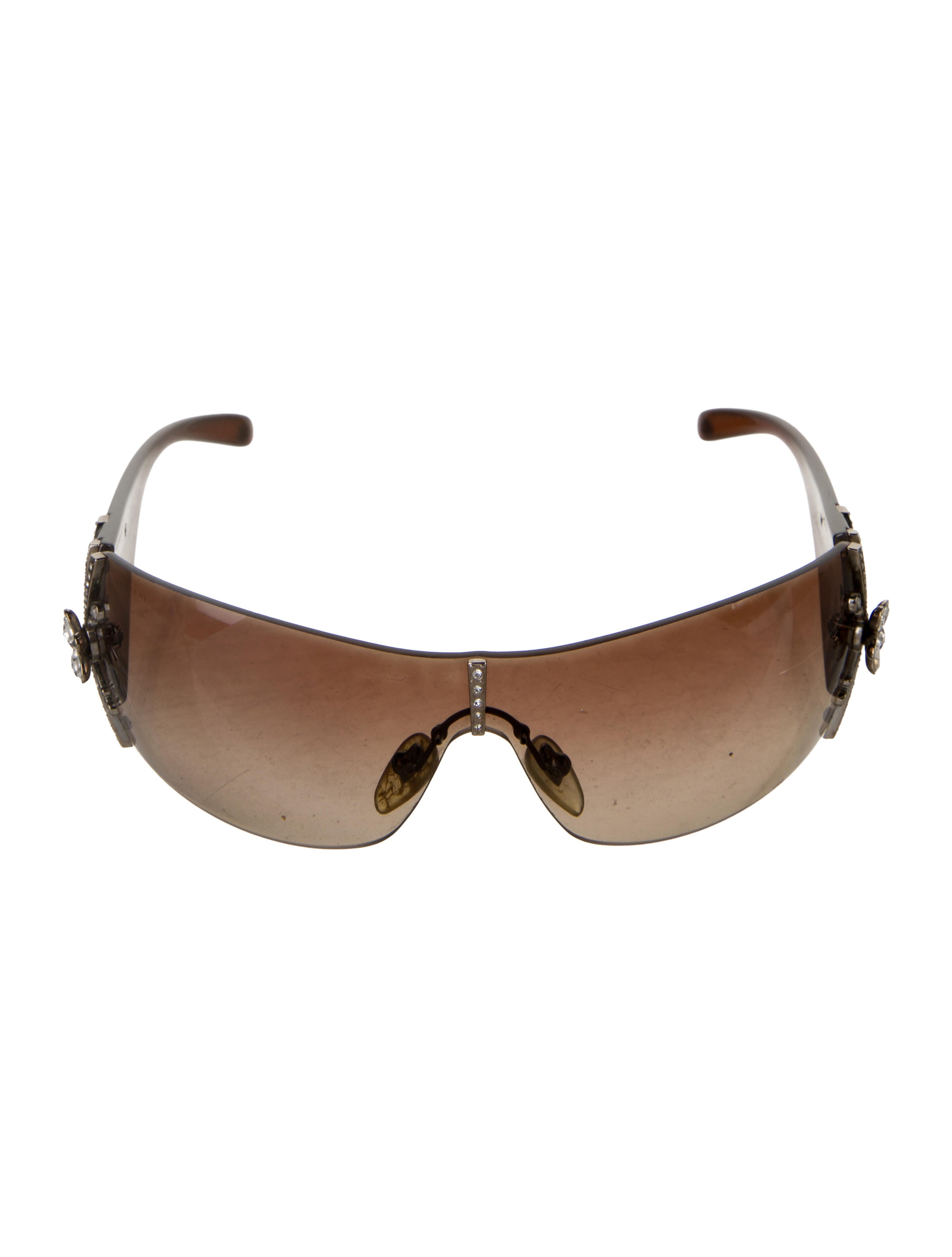 Bvlgari Late 2000's - Early 2010's Shield Sunglasses