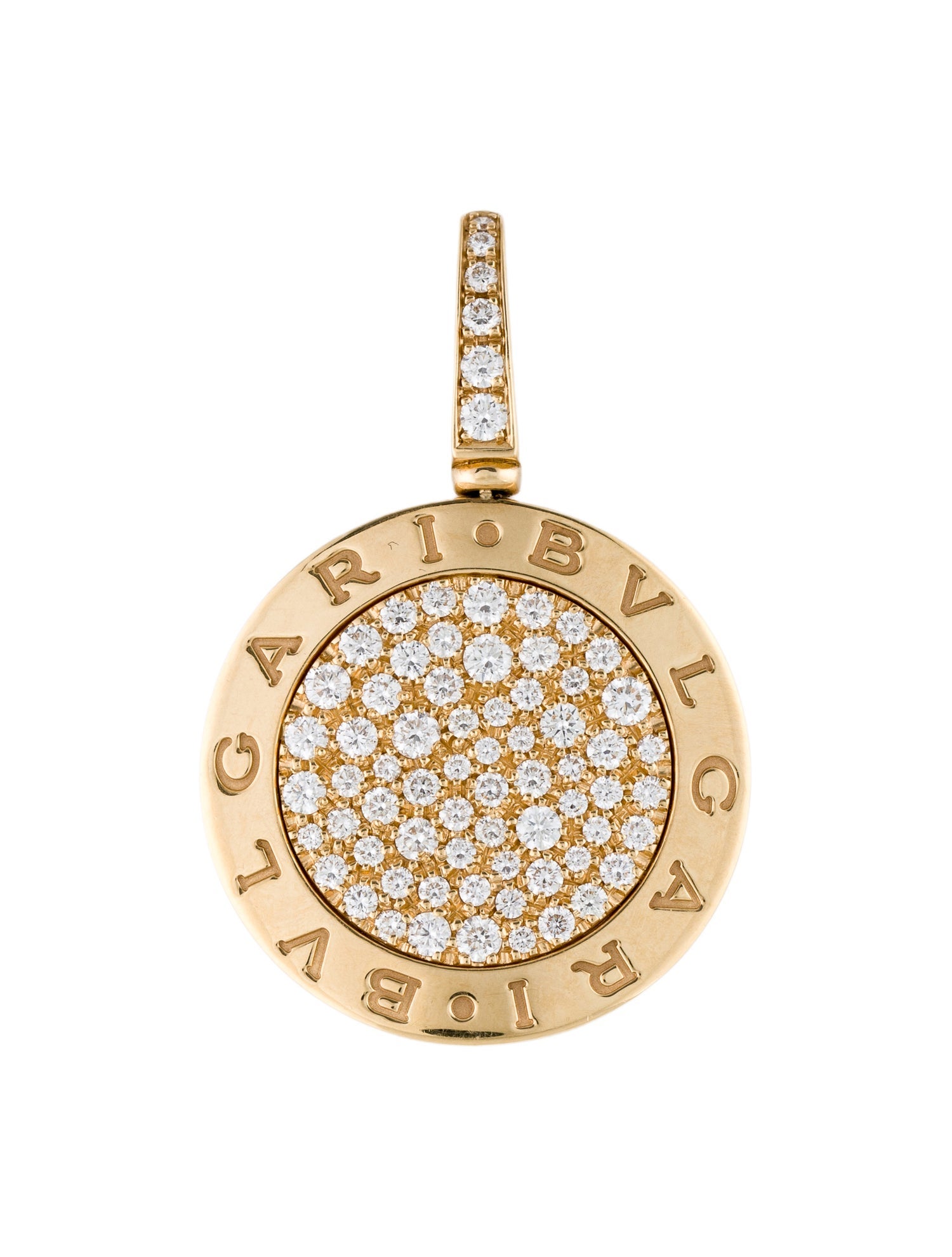 Bvlgari 18K Diamond Bvlgari Bvlgari Pendant