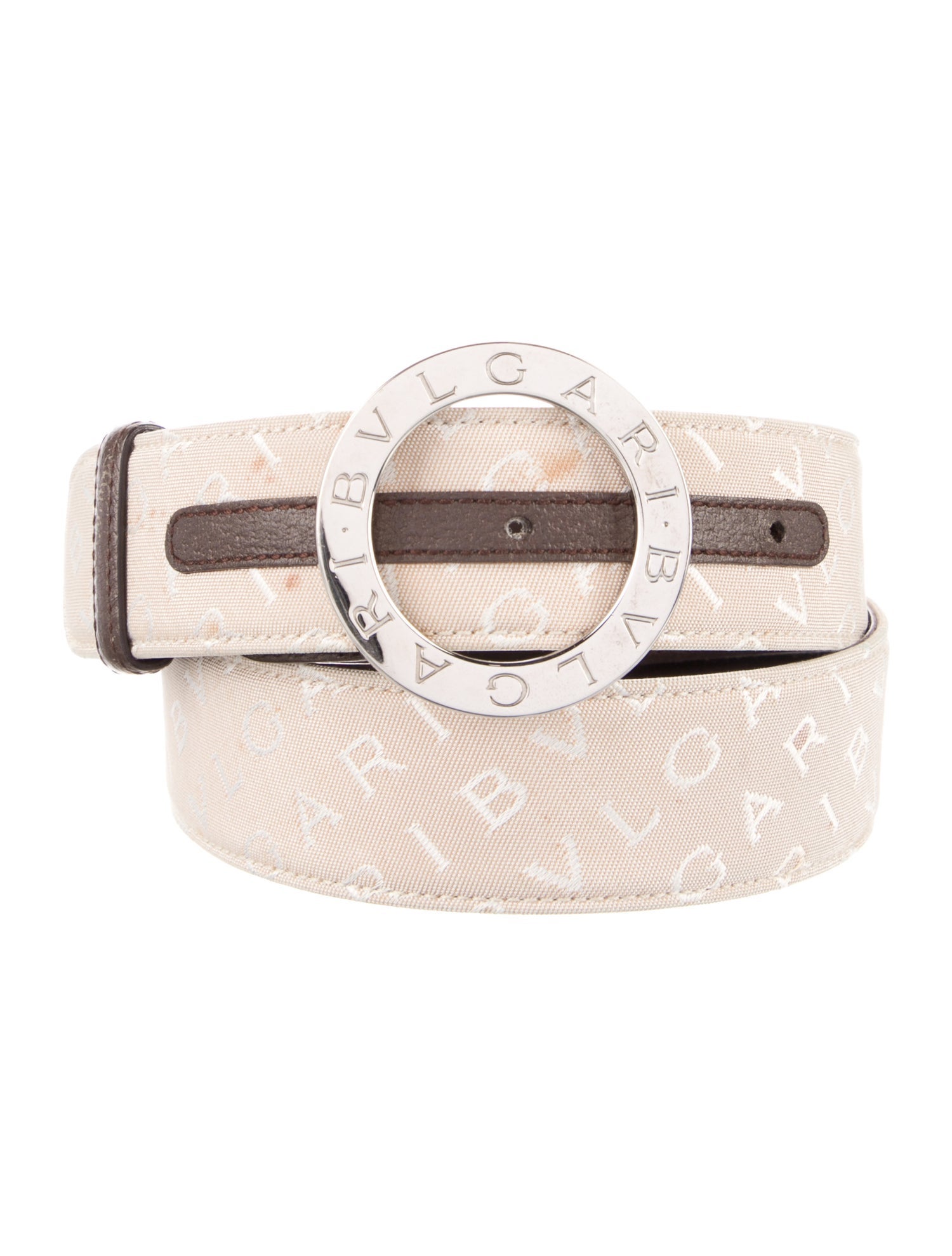 Bvlgari Canvas Waist Belt