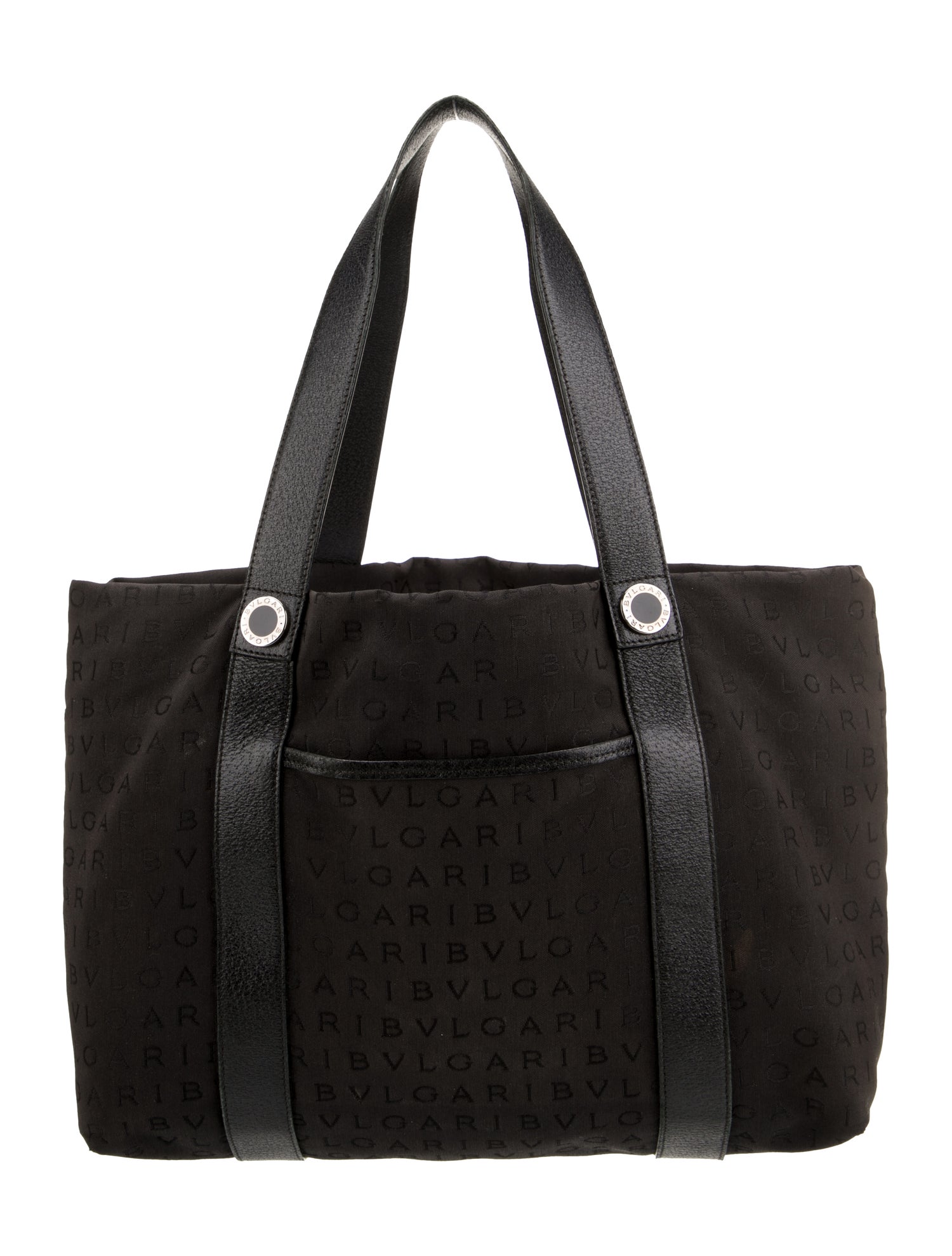 Bvlgari Canvas Shoulder Bag Vintage