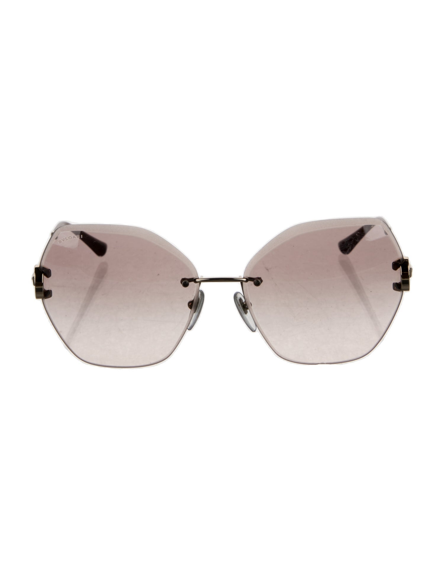 Bvlgari Oversize Gradient Sunglasses