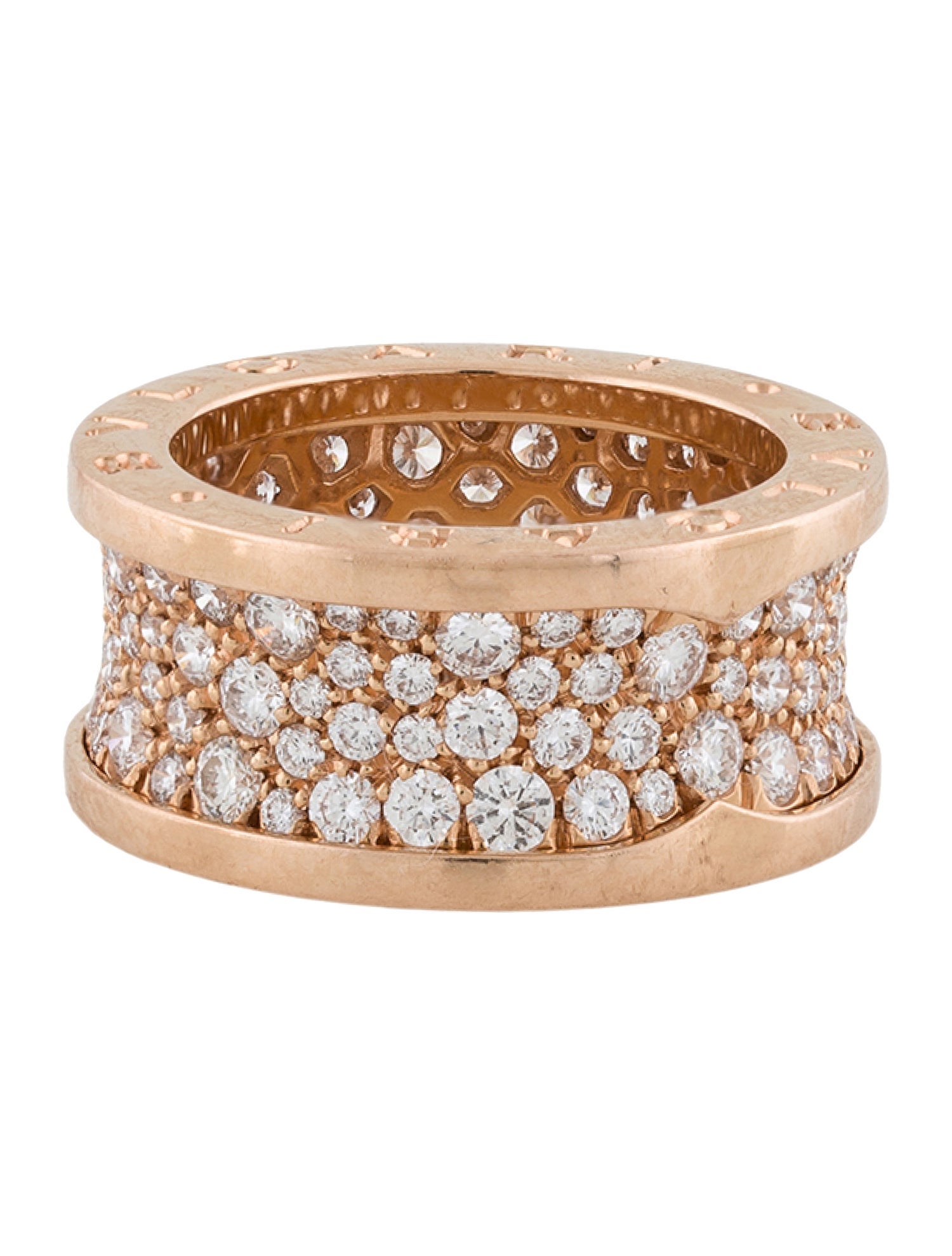 Bvlgari 2.12ctw Diamond B.zero1 Ring